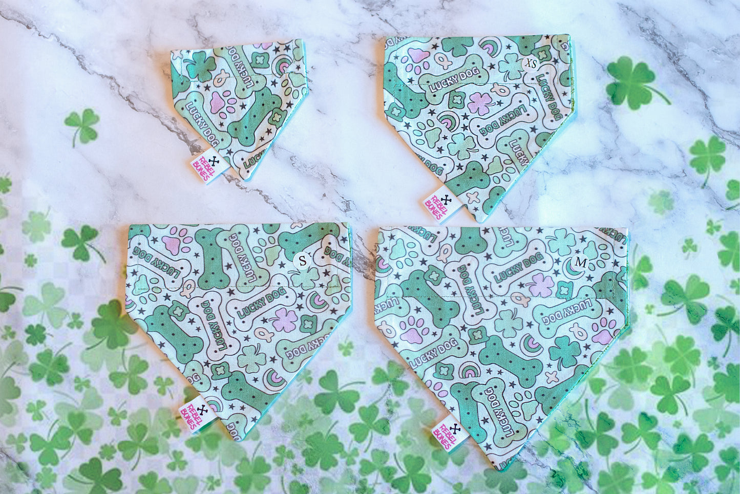 'Lucky Dog' St. Patricks Day Bandana