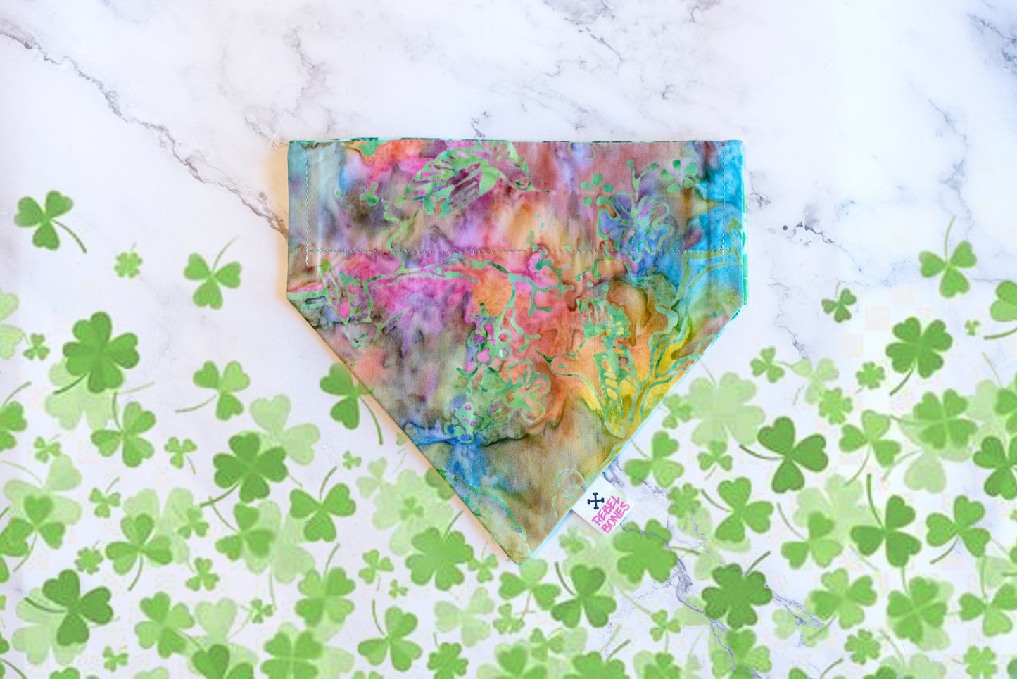 'Clover' St. Patricks Day Bandana