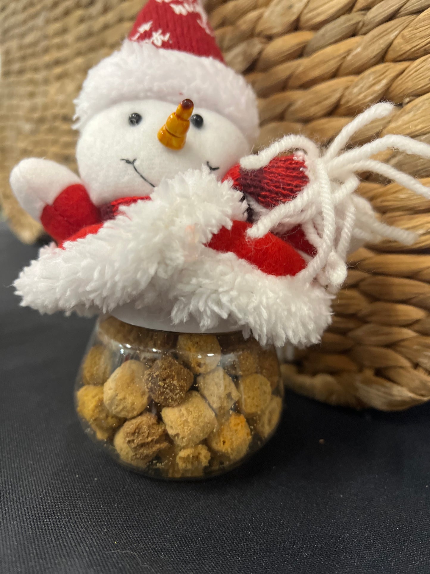 Santa/Snowman Jars