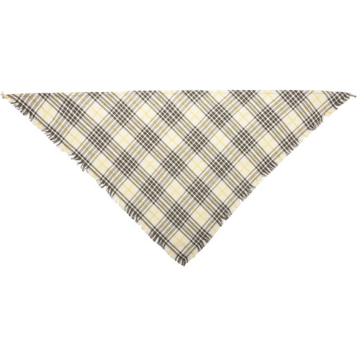 Plaid & Dots Bandana Set