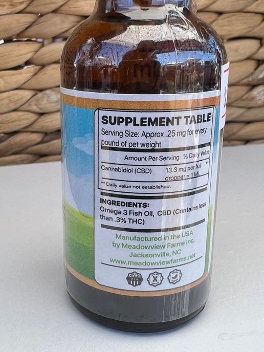 400mg CBD Pet Drops